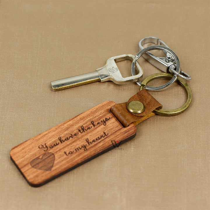 Porte-clés en bois