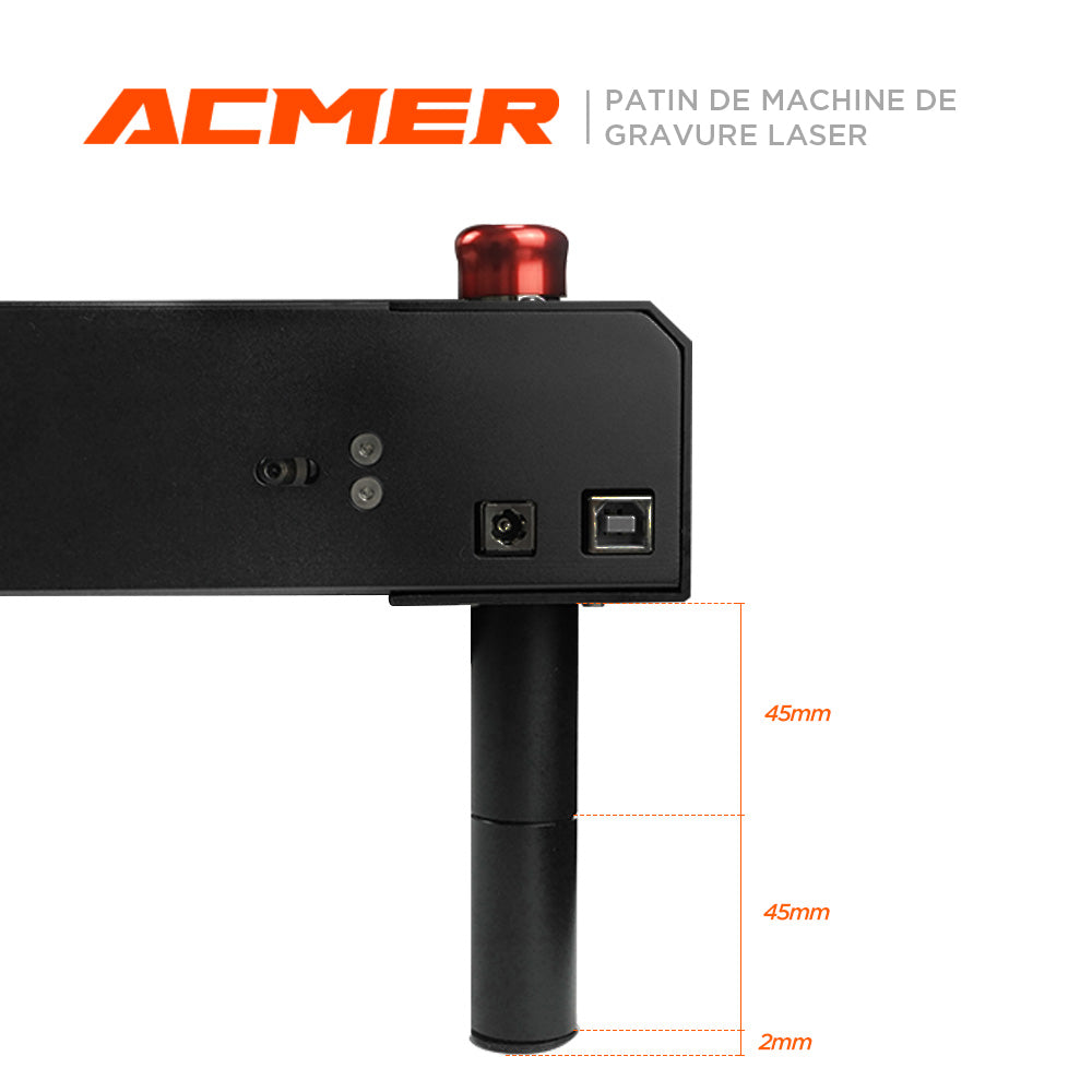 Rehausseurs métalliques pour ACMER