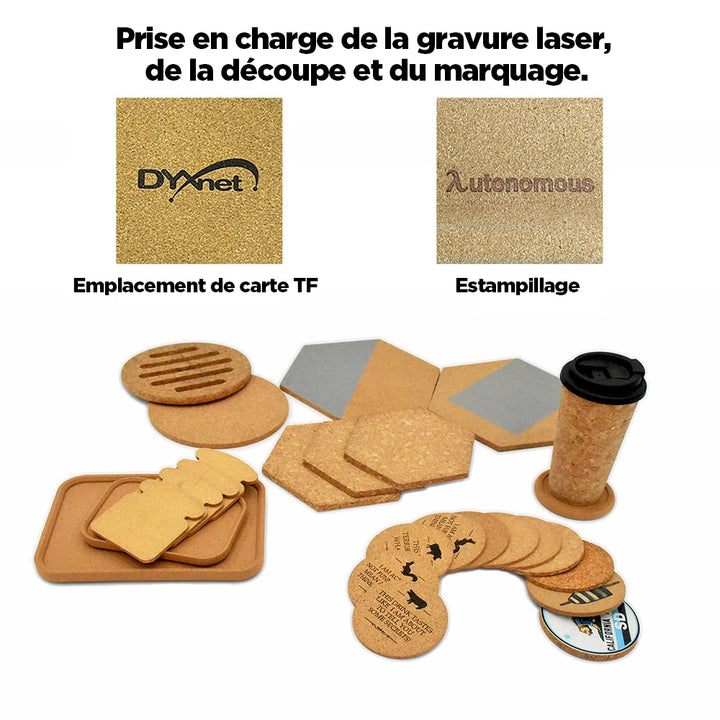 Sous-verres en liège en vrac 10PCS