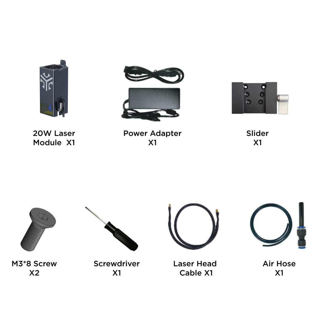 Kit de mise à niveau du module laser à diode 20W pour ACMER P2